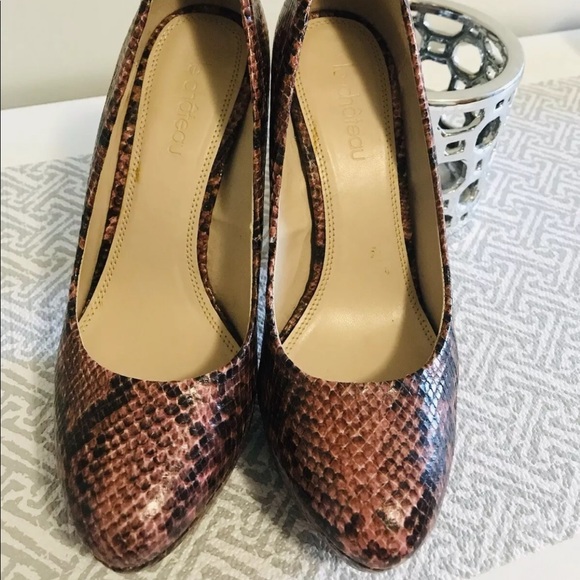 Le CHÂTEAU Snake Print Pumps - Picture 4 of 4